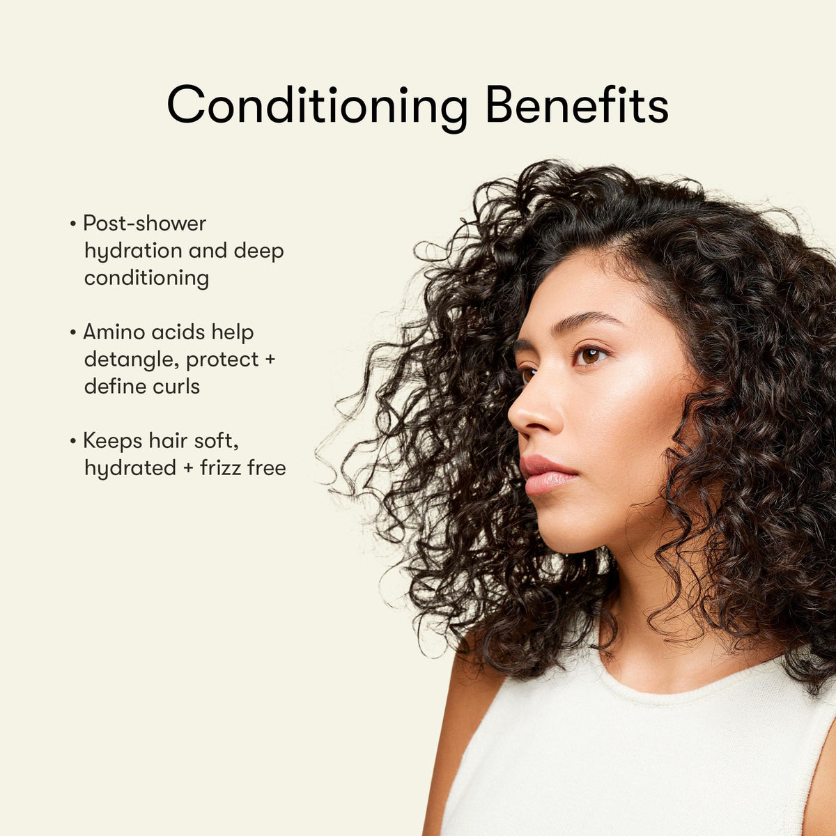 Odele Vegan Leave-In Conditioner in a bathroom setting