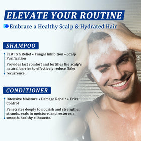 oely Anti-Dandruff Shampoo bottle close-up