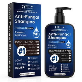 oely Antifungal Shampoo 345g front view with label