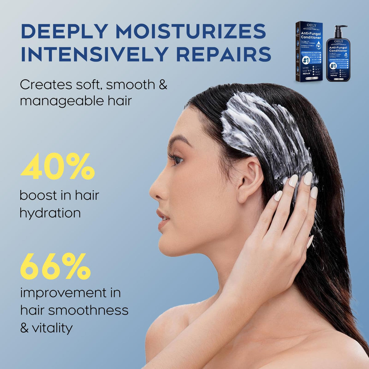 oely Deep Moisturizing Folliculitis Conditioner back view