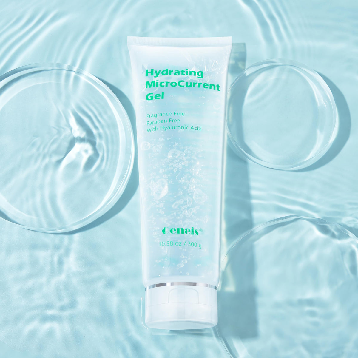 Oeneis Hydrating Microcurrent Conductive Gel texture close-up