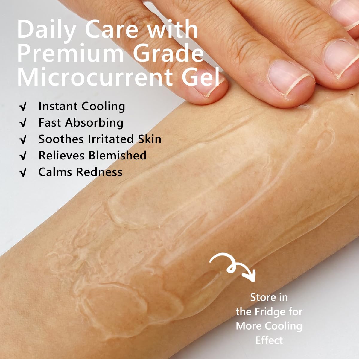 Oeneis Hydrating Microcurrent Conductive Gel with hyaluronic acid ingredients