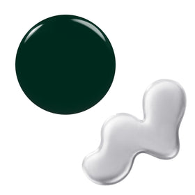 Off Tropic forest green nail polish bottle