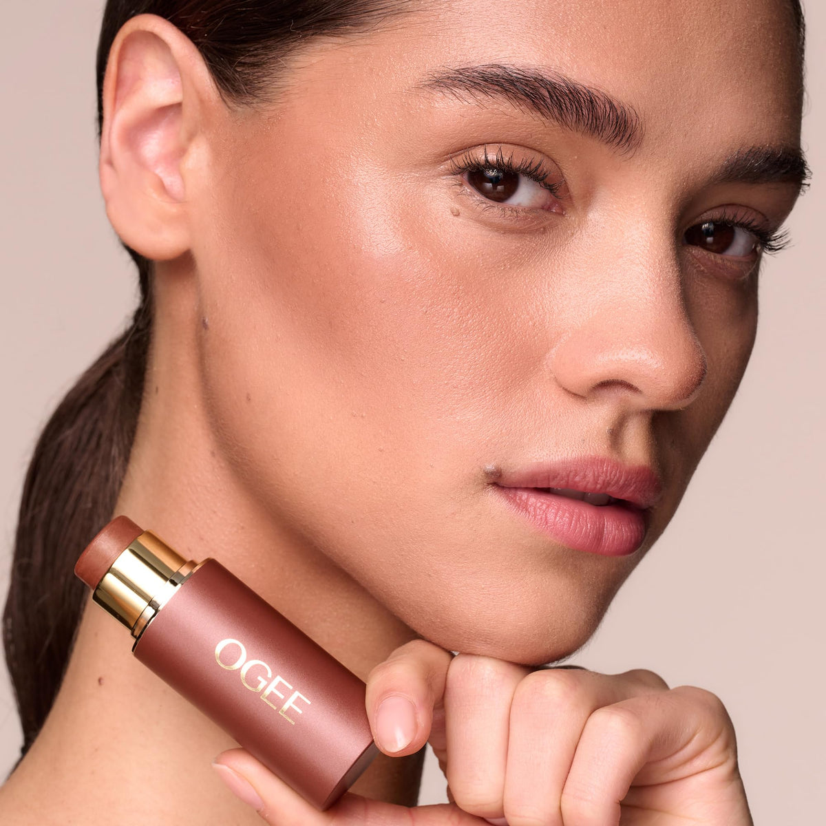 Ogee Sculpted Face Stick Copper with other beauty products