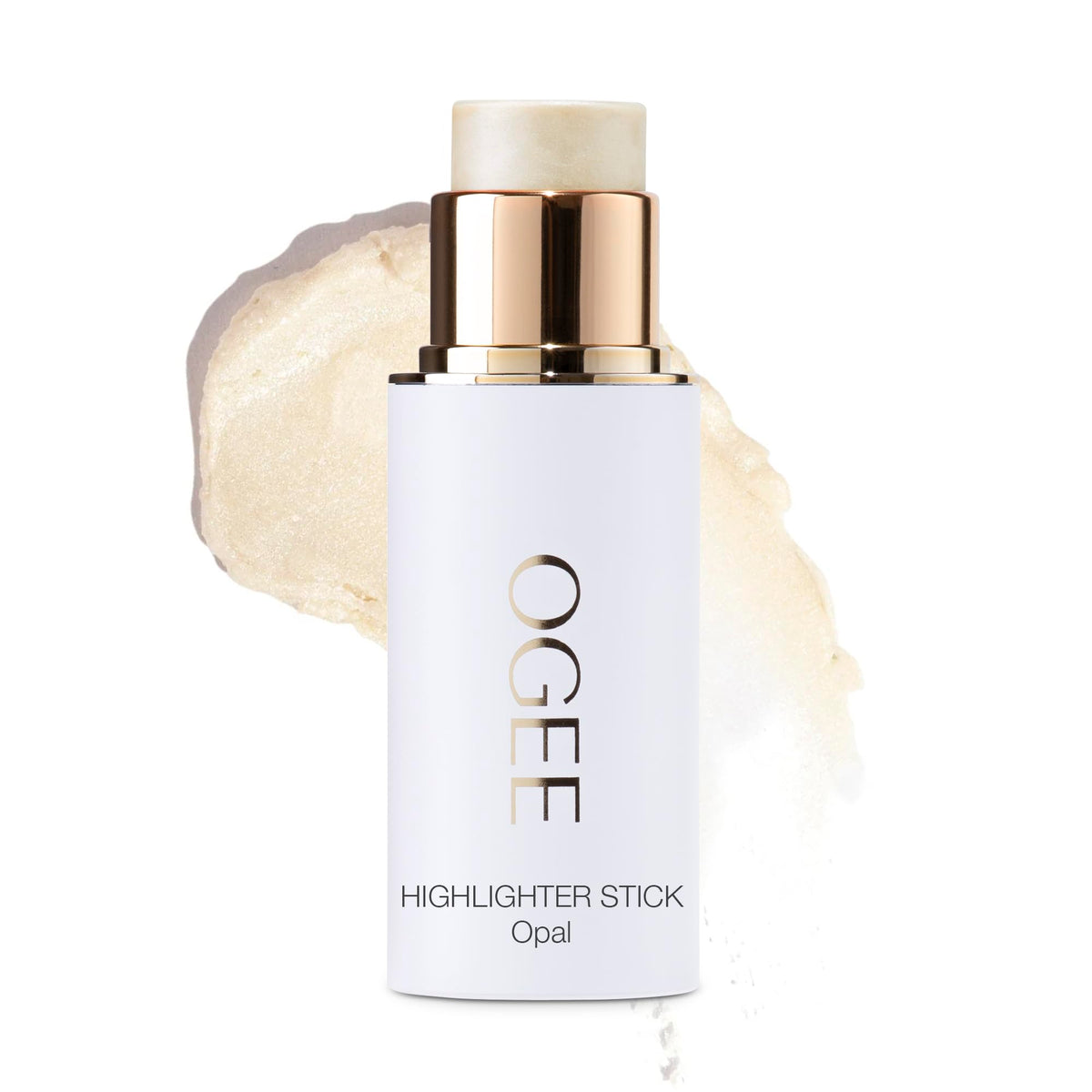 Ogee Sculpted Face Stick Opal front view with packaging