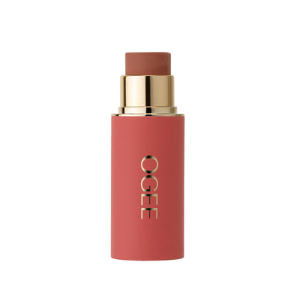 Ogee Sculpted Face Stick Topaz front view