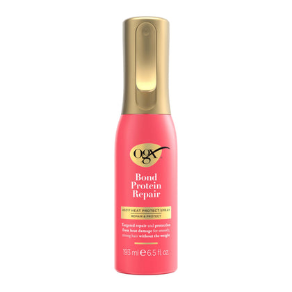 OGX Bond Protein Repair Heat Protect Spray 450°F front view