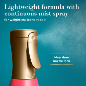 OGX Bond Protein Repair Heat Protect Spray 450°F mist application