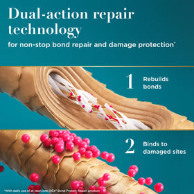 OGX Bond Protein Repair Heat Protect Spray 450°F side view