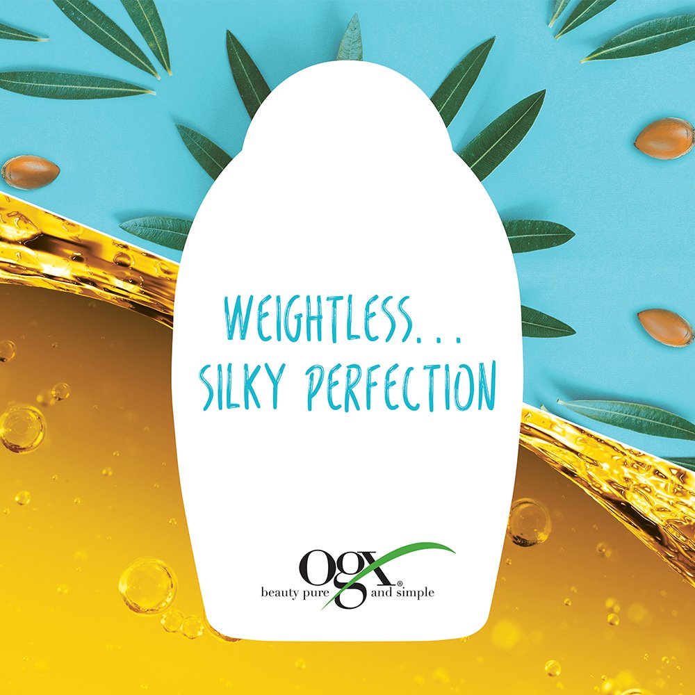 OGX Hydrate & Repair Argan Oil Creamy Hair Butter lifestyle scene