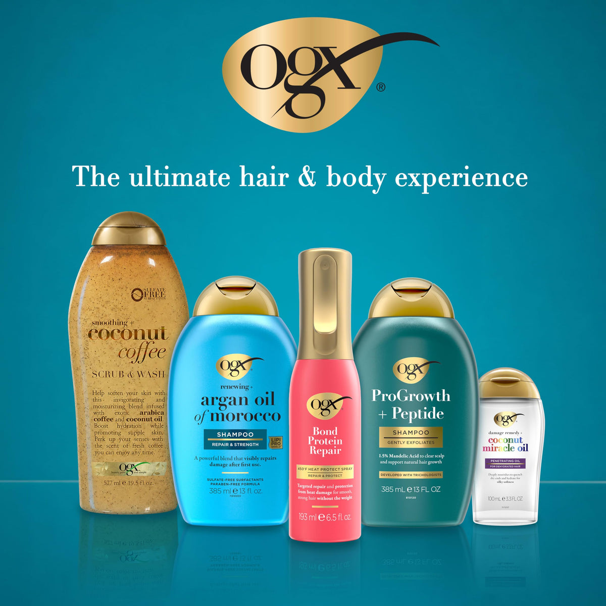 OGX Hydration + Sea Kelp Body Scrub lather on skin