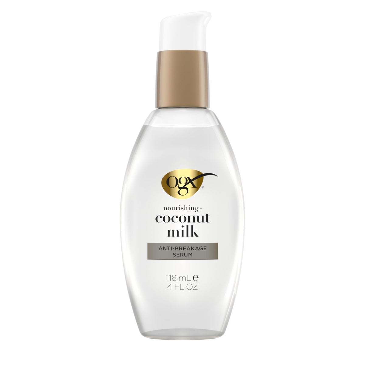 OGX Nourishing Coconut Milk Anti-Breakage Hair Serum 2 Pack front view