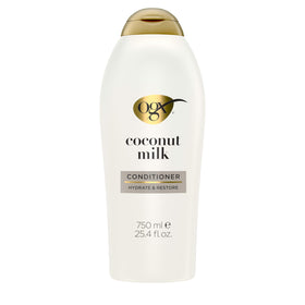 OGX Nourishing + Coconut Milk Conditioner front view 25.4 fl oz