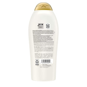OGX Nourishing + Coconut Milk Conditioner in shower setting