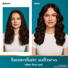 OGX Nourishing + Coconut Milk Shampoo and Conditioner set packaging