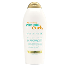 OGX Quenching + Coconut Curls Conditioner 25.4 fl oz front view