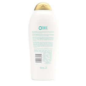 OGX Quenching + Coconut Curls Shampoo packaging details
