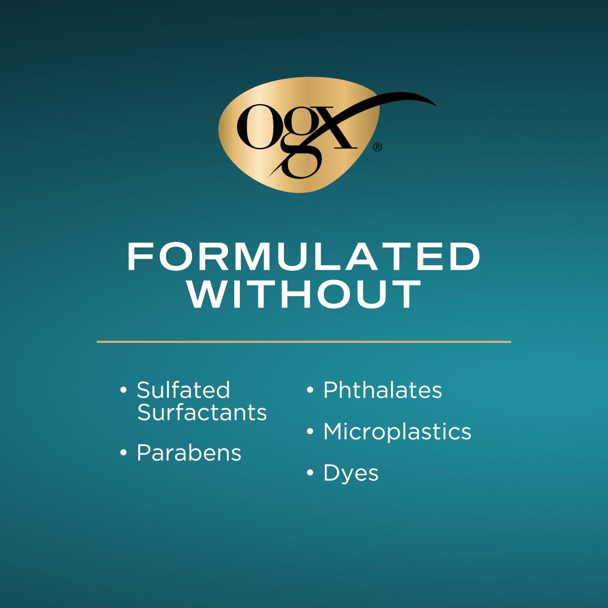 OGX Thick and Full Shampoo and Conditioner set with flowers