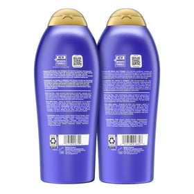 OGX Thick and Full Shampoo and Conditioner set with ingredients