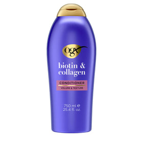 OGX Thick & Full Biotin & Collagen Conditioner 25.4 fl oz front view