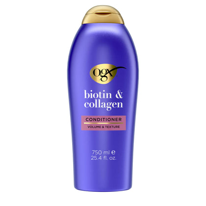 OGX Thick & Full Biotin & Collagen Conditioner 25.4 fl oz front view