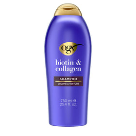 OGX Thick & Full Biotin & Collagen Volumizing Shampoo 25.4 fl oz front view