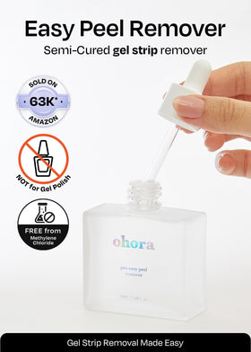 ohora Care Easy Peel Remover bottle side view