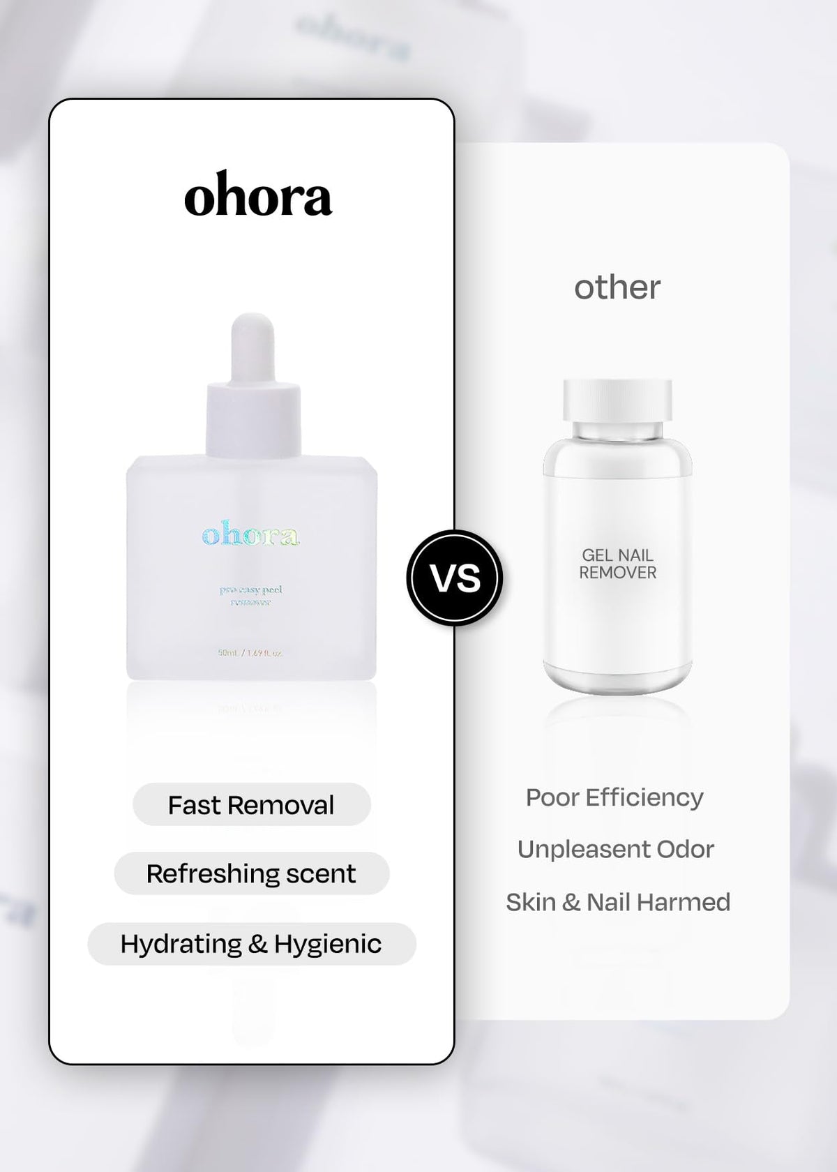ohora Care Easy Peel Remover dropper close-up