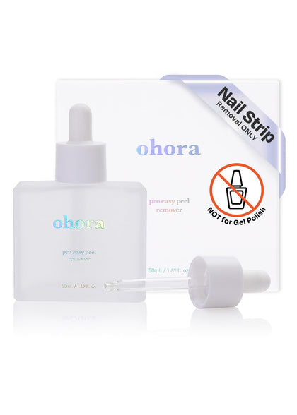 ohora Care Easy Peel Remover front view with hygienic dropper