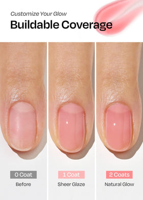 ohora nail strengthener with a hand model