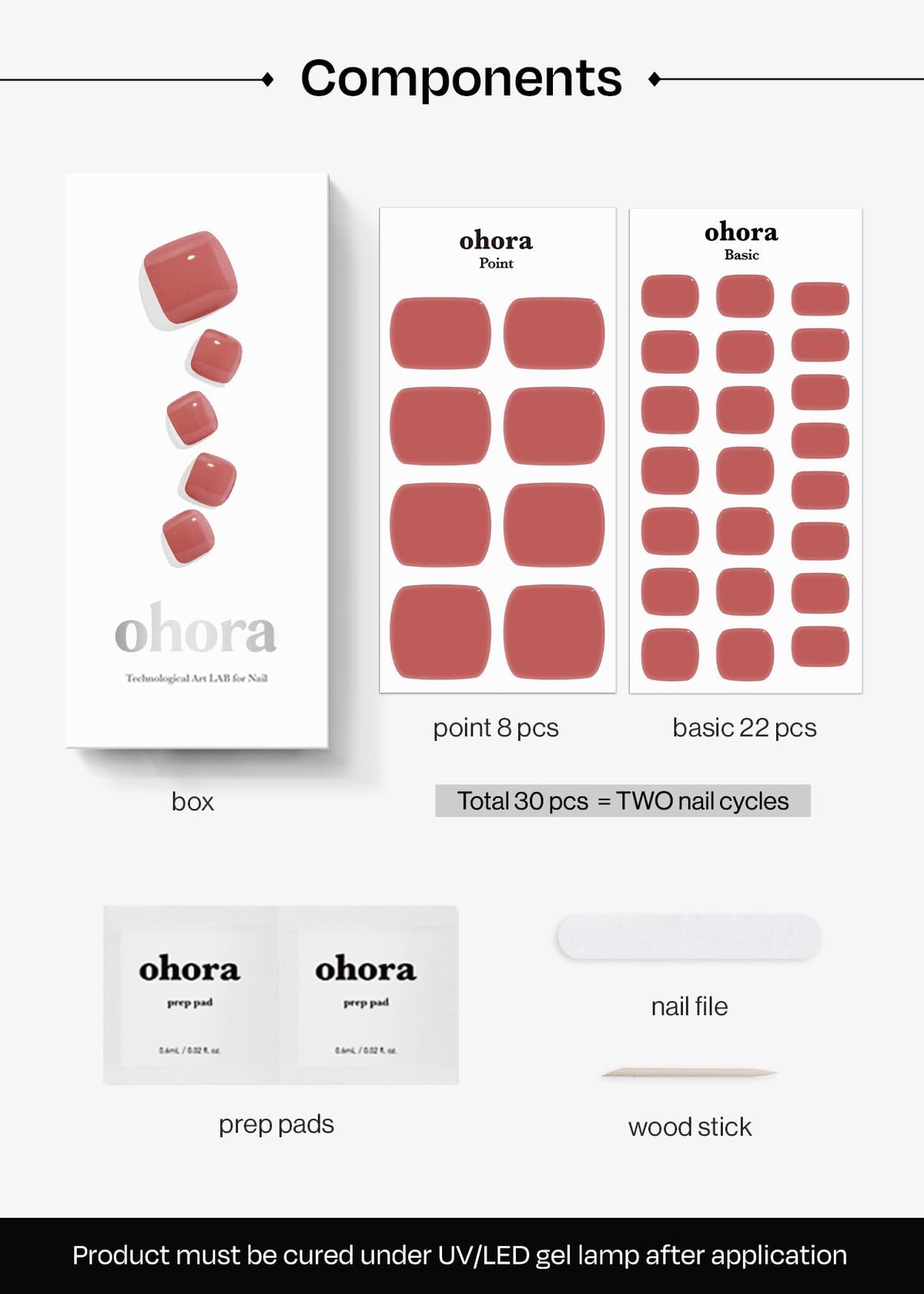 ohora prep pads for nail preparation