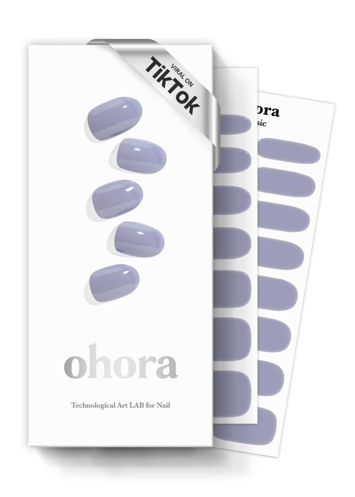 ohora Semi Gel Nail Strips N Cream Cloud box front view