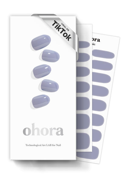 ohora Semi Gel Nail Strips N Cream Cloud box front view