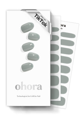 ohora Semi Gel Nail Strips N Cream Fog box front view
