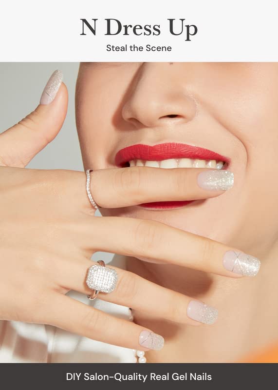 ohora Semi Gel Nail Strips packaging with accessories