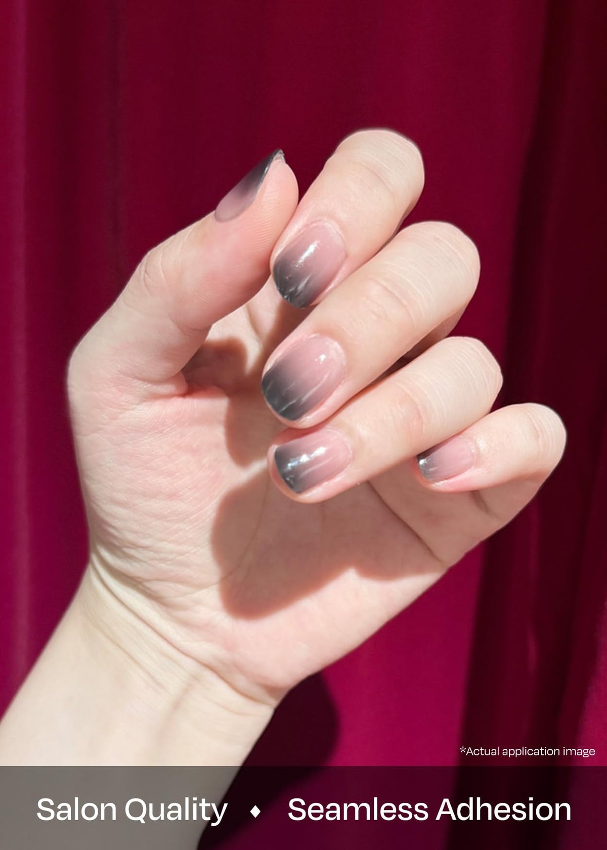 ohora Semi Gel Nail Strips with prep pads and nail file