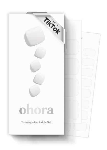 ohora Semi Gel Pedi Strips white box front view