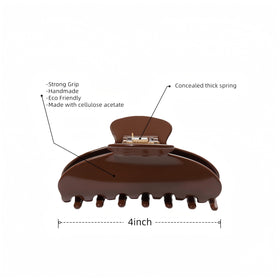 OideGuiing Coffee Claw Clip showing non-slip grip feature