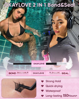 OKAYLOVE 2-in-1 Bond & Seal for lash application