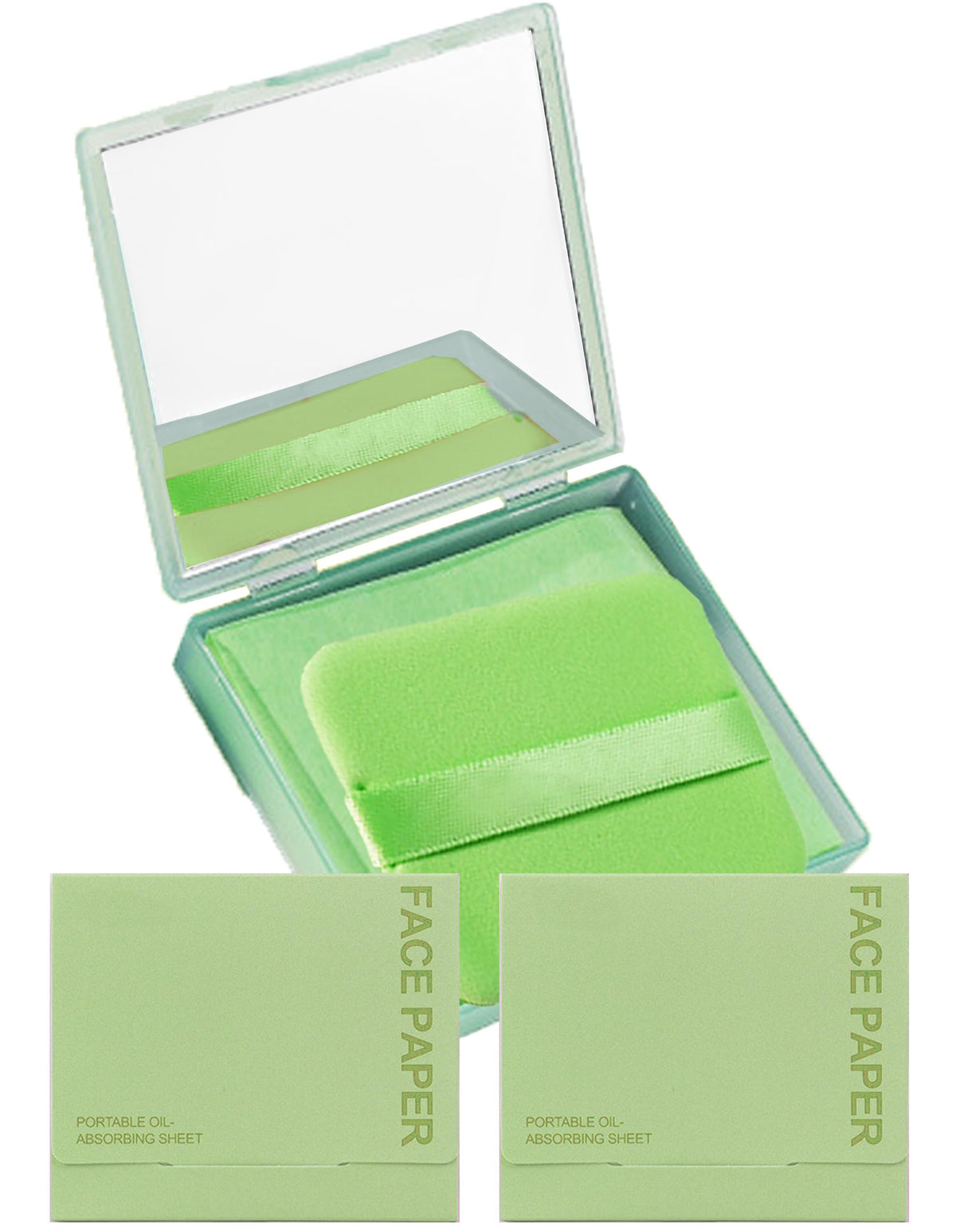 Okerker Oil Blotting Papers front view with packaging