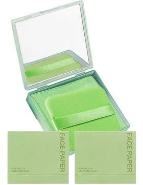 Okerker Oil Blotting Papers front view with packaging