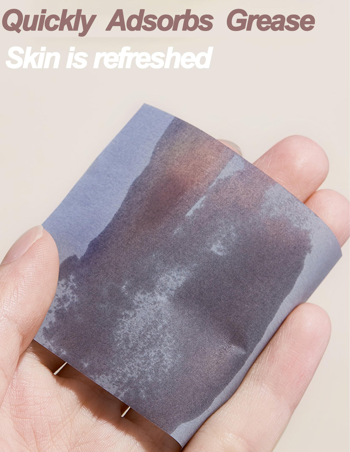 Okerker Oil Blotting Papers in a pocket for portability
