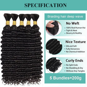 OKVOKV Boho Hair 16-inch curly wave bundles in various colours