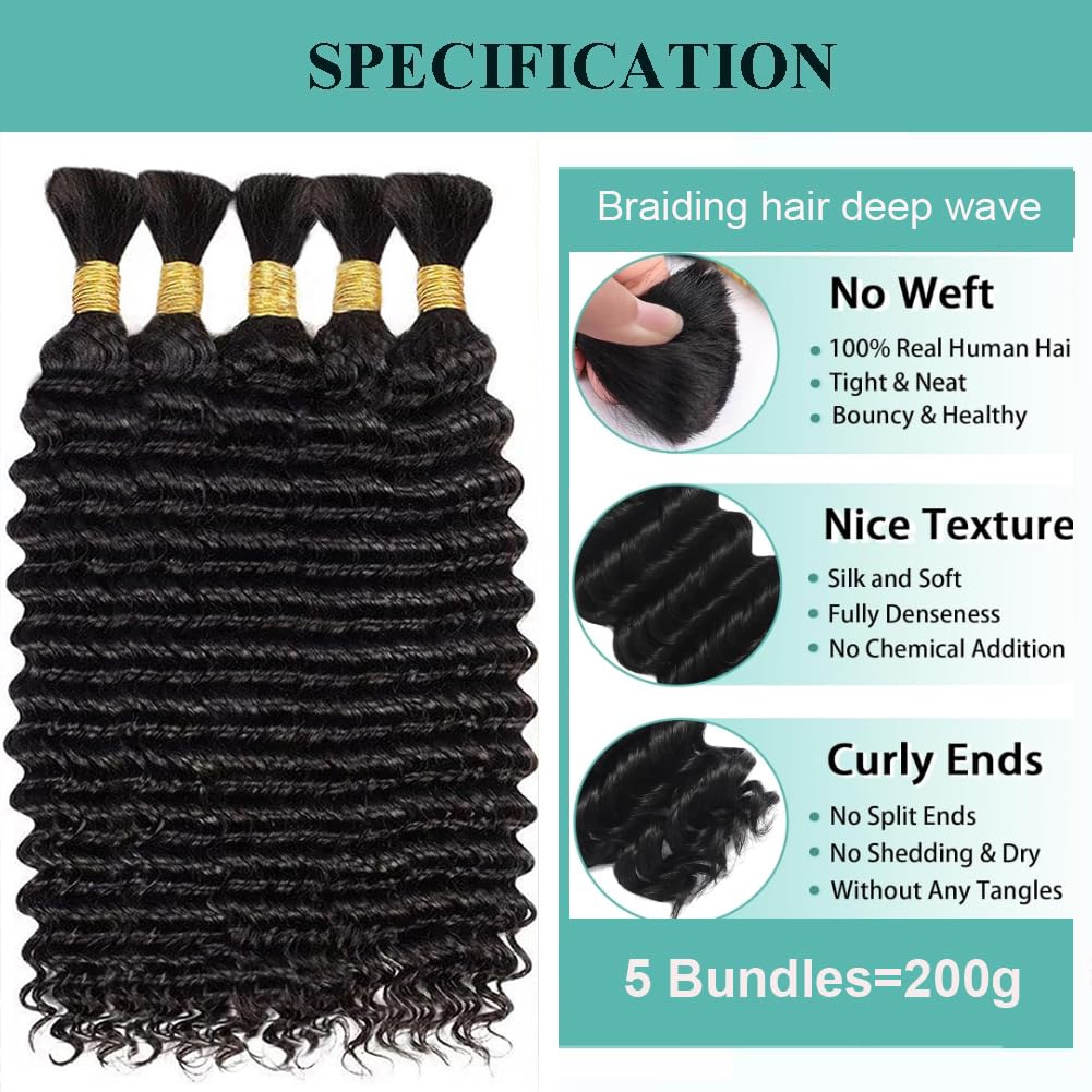 OKVOKV Boho Hair 20 Inch curly wave bundles in various colours