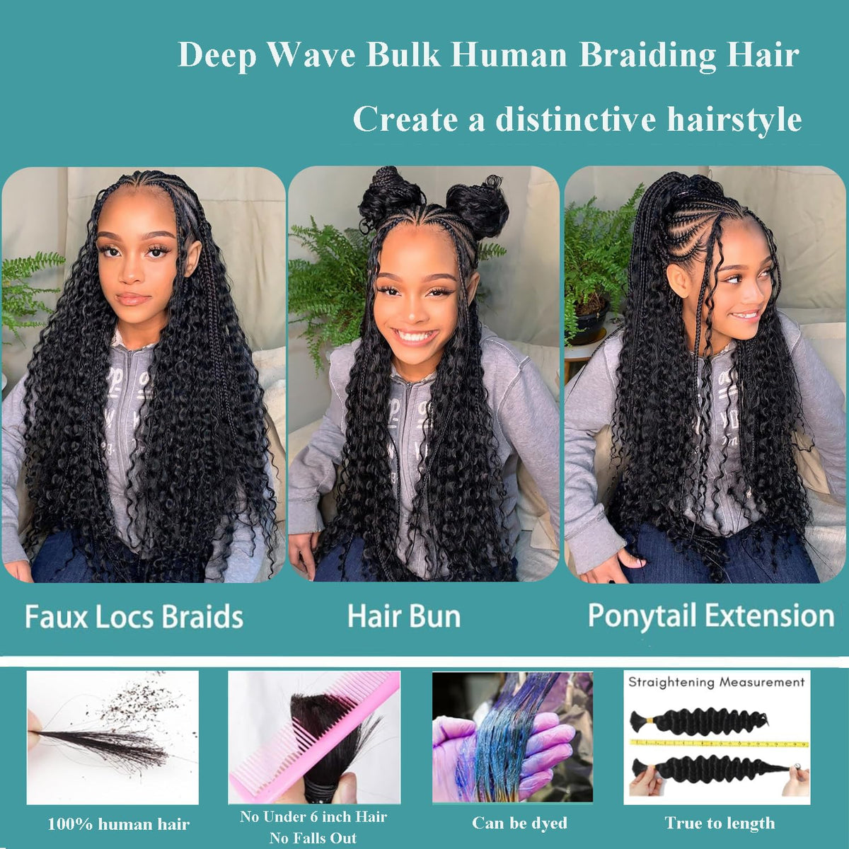 OKVOKV Boho Hair in a lifestyle setting