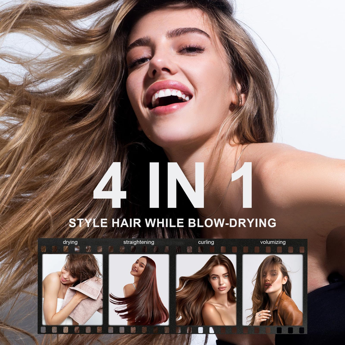 Olaermoso Blow Dryer Brush with storage bag