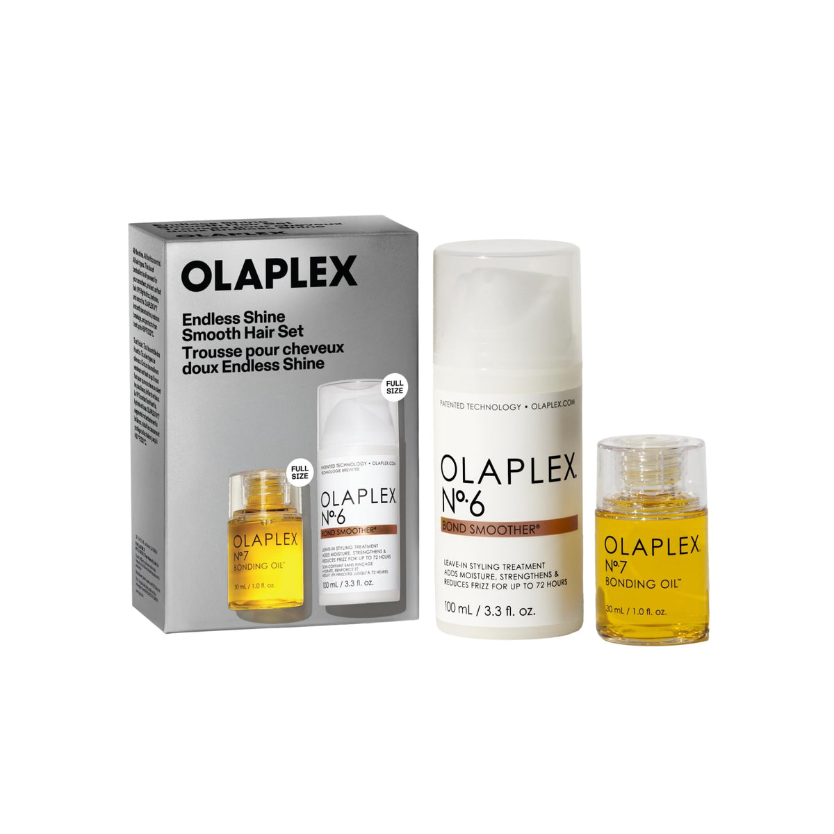 Olaplex Endless Shine Smooth Hair Gift Set front view