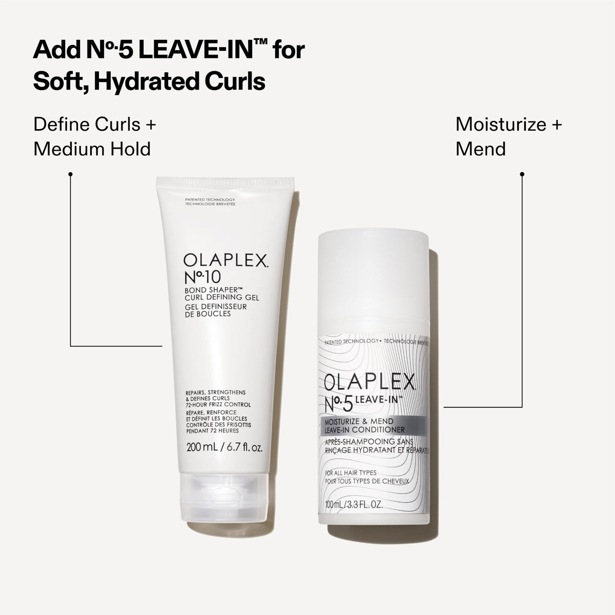 Olaplex N°.10 Bond Shaper Curl Defining Gel 200 mL in a bathroom setting