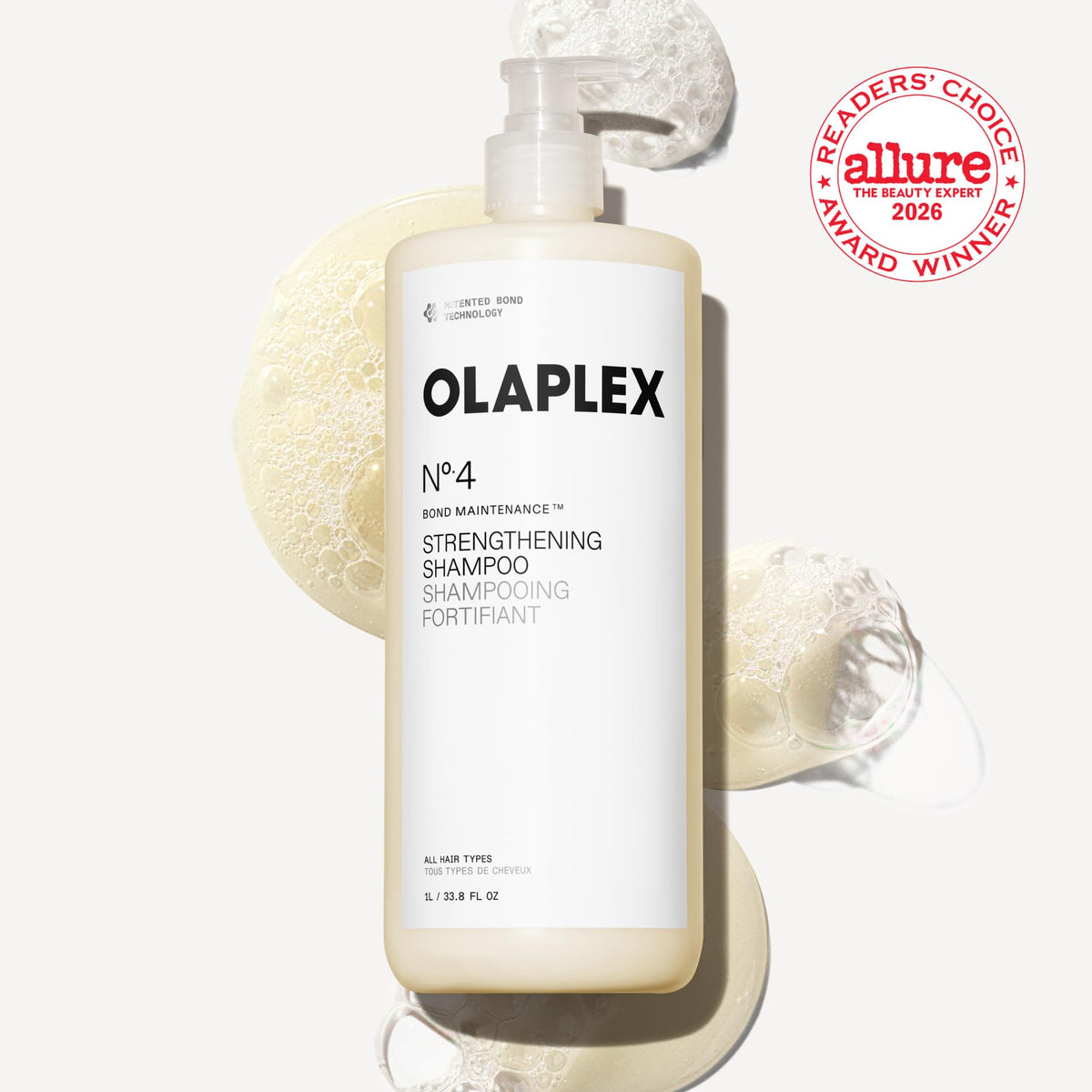Olaplex N°.4 Bond Maintenance Shampoo 1000 mL back view
