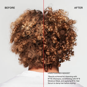 Olaplex N°.4C Bond Maintenance Clarifying Shampoo 250 mL in a bathroom setting